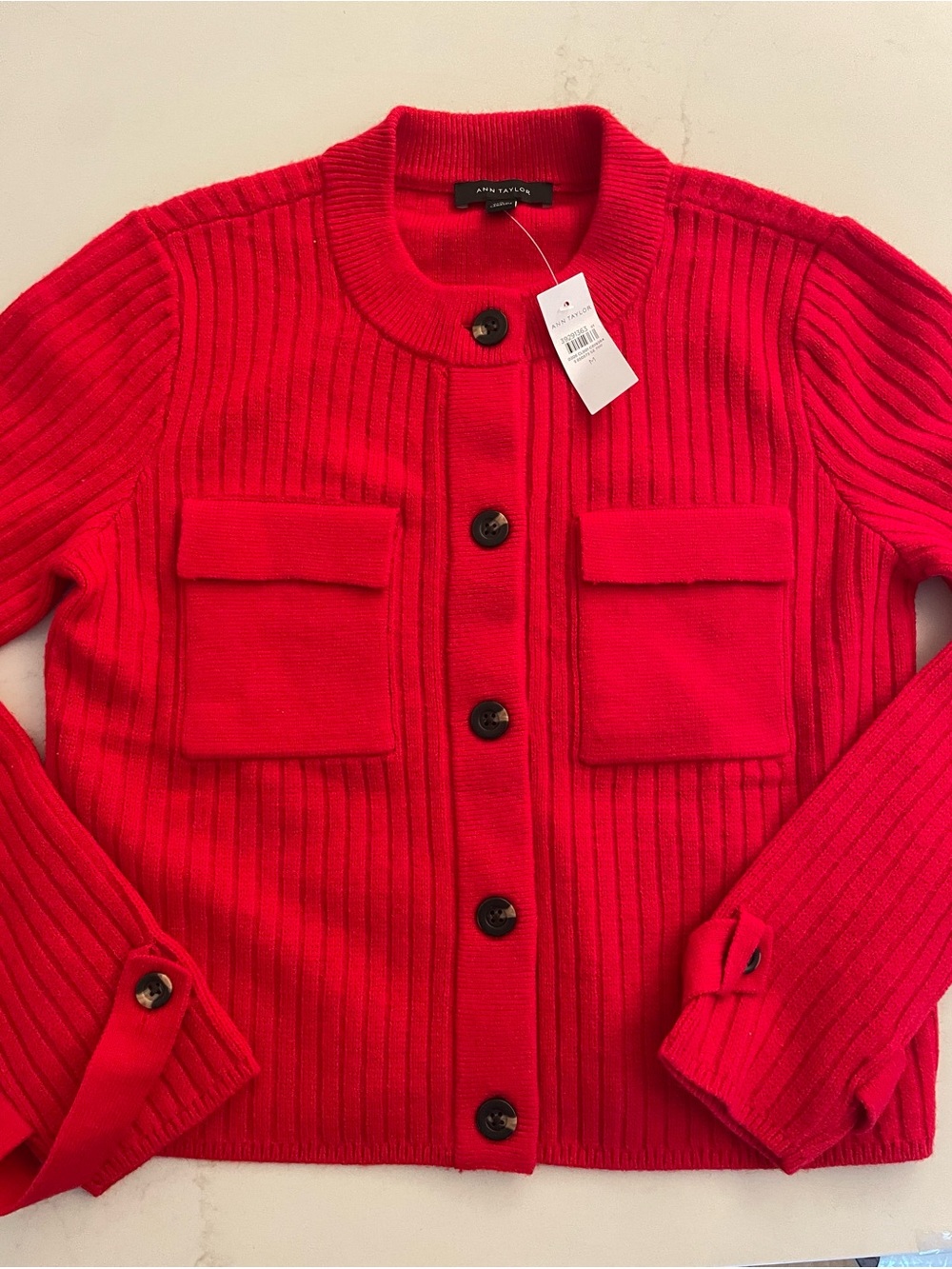 Ann Taylor Ribbed Sweater - Picture 4 of 7